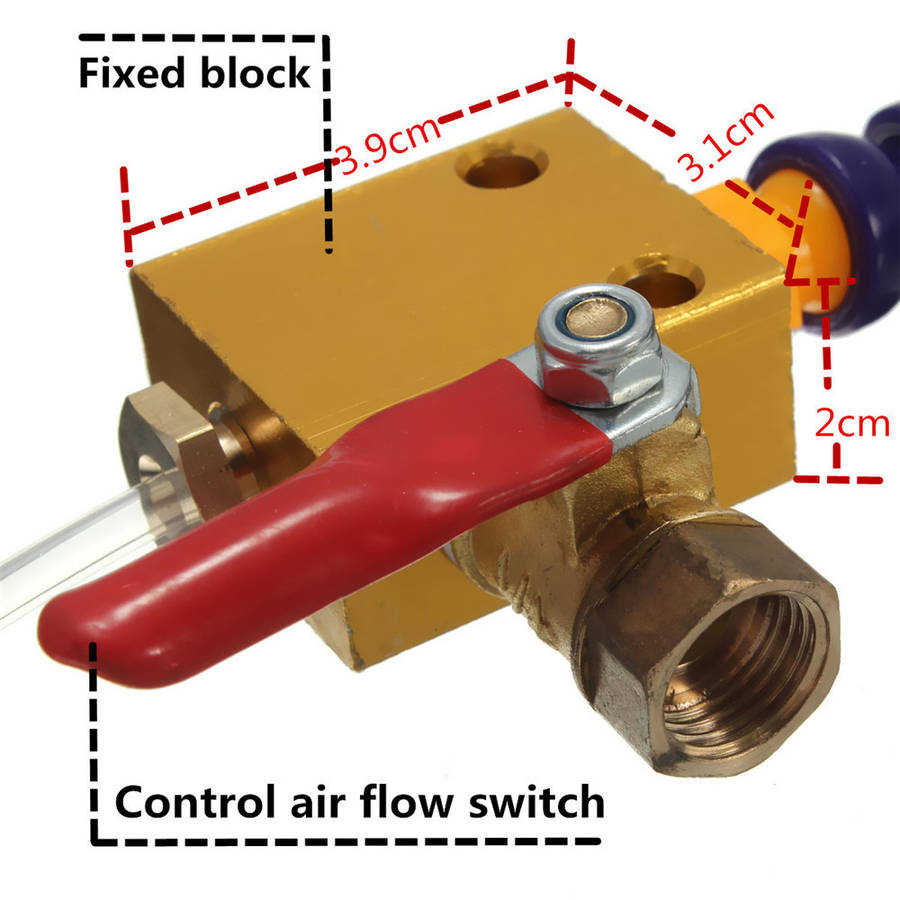 Mist Coolant Mist Lubrication System Unit For CNC Lathe Milling Drill Machine