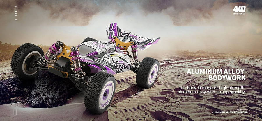 Wltoys 124019 Several 2200mAh Battery RTR 1/12 2.4G 4WD 60km/h Metal Chassis RC Car Vehicles Models Kids Toys