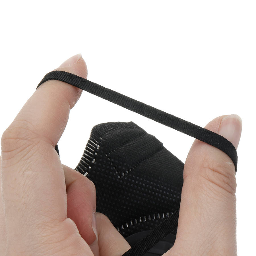 Activated Carbon Face Mask Dustproof Filtration Dust Breathing Respirator (Color Red)