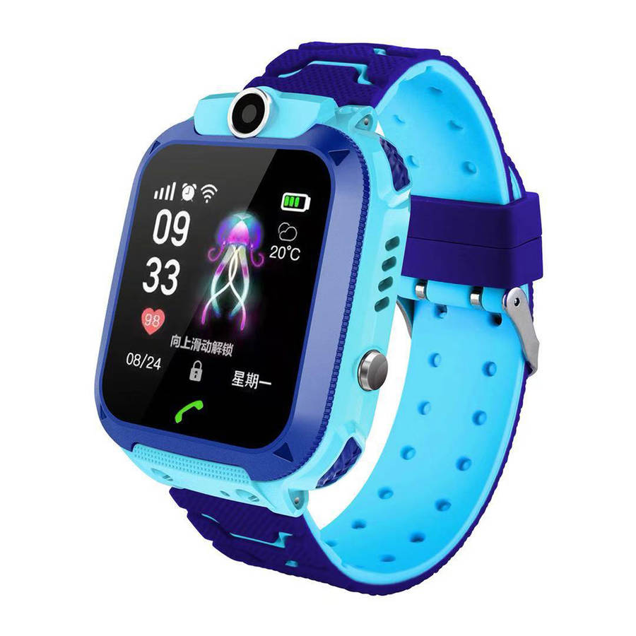 Waterproof Kid Smart Watch Children Anti-lost Safe GPS Location Tracker SOS Call