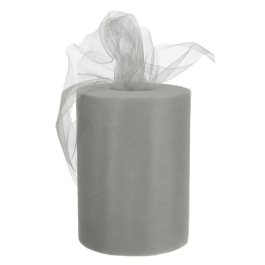 CAMTOA 100 Yard Tulle Roll Sequin Tulle Tutu Trim Craft Wedding DIY Decoration