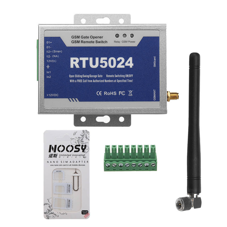 RTU5024 Upgrade 900/1800Mhz GSM Door Gate Opener Wireless