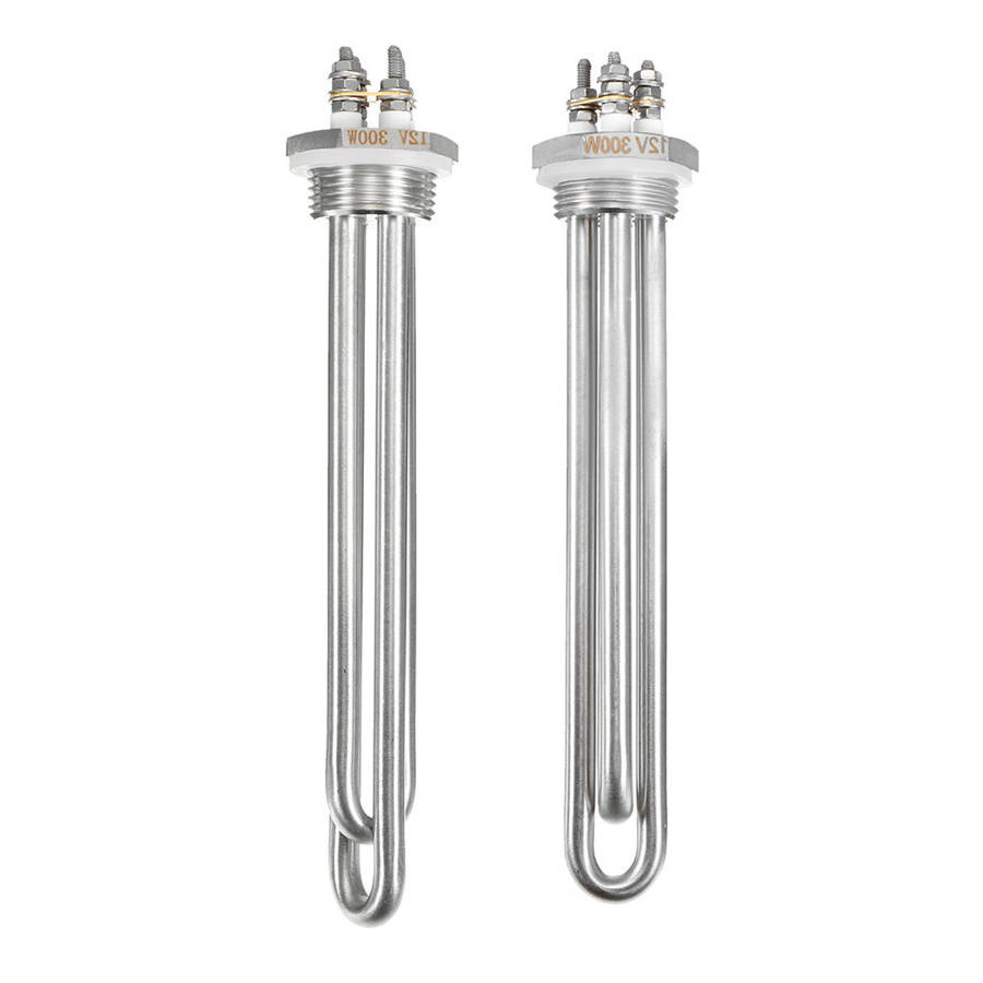 12V 300W NPT BSP Immersion Water Heater Heating Element Solar Energy