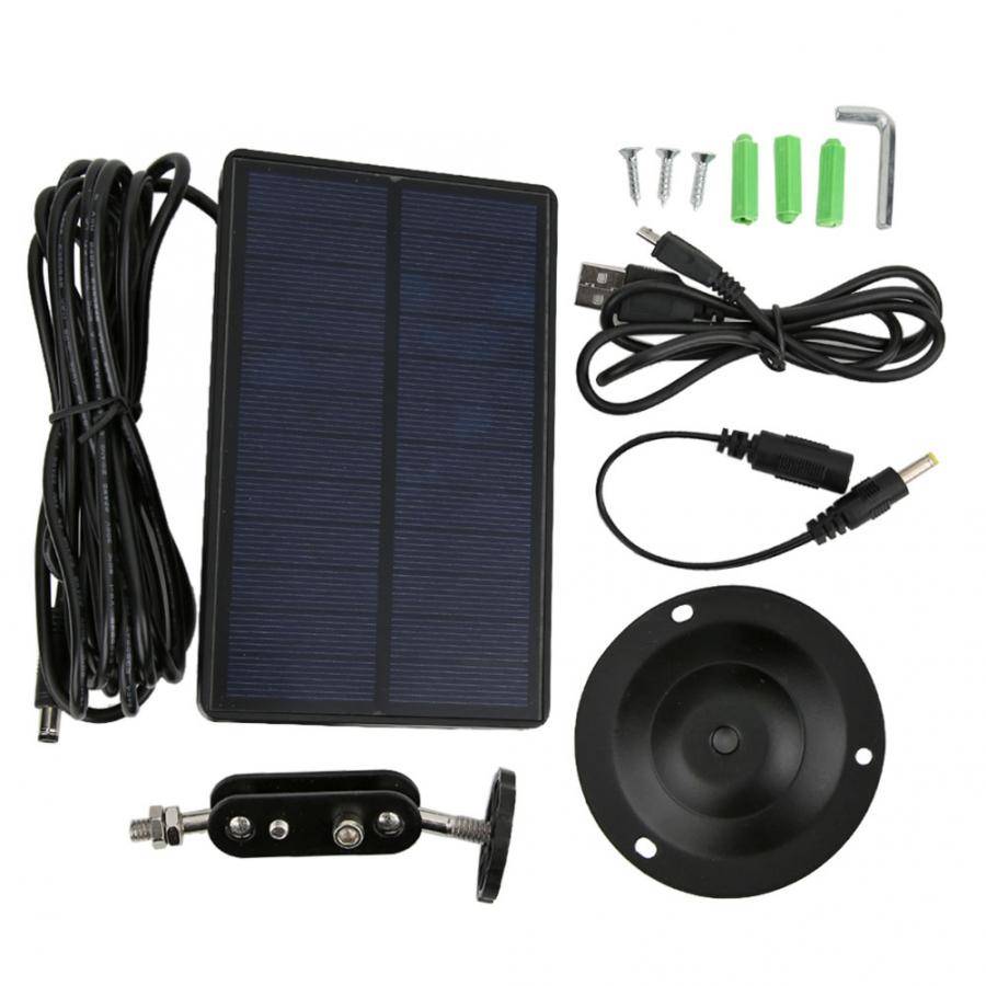 Suntek SP-02 2000mA 9V Outdoor Solar Panel Solar Power Supply Charger for Suntek 9V HC900 HC801 HC700 HC550 HC300 Trail Camera