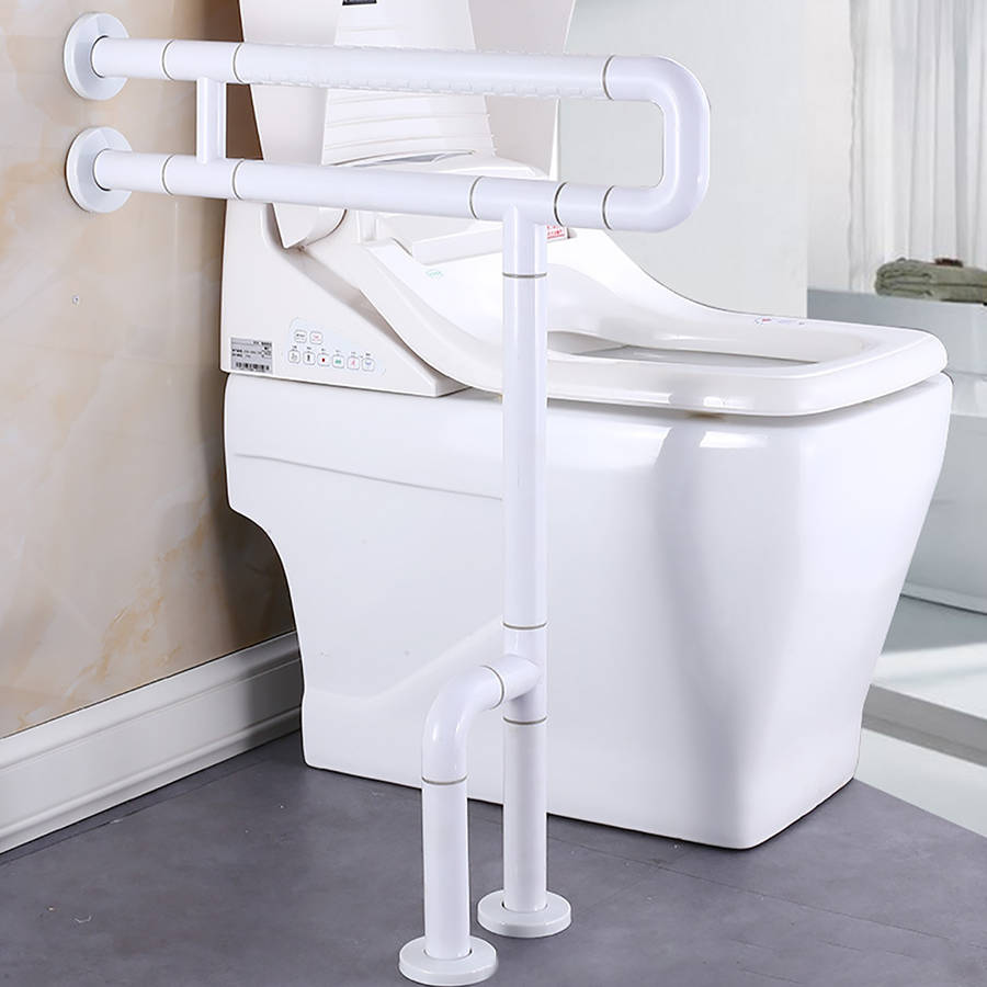 Bathroom Handrail Toilet Shower Handicap Grab Bar Rails Handle Elderly Support