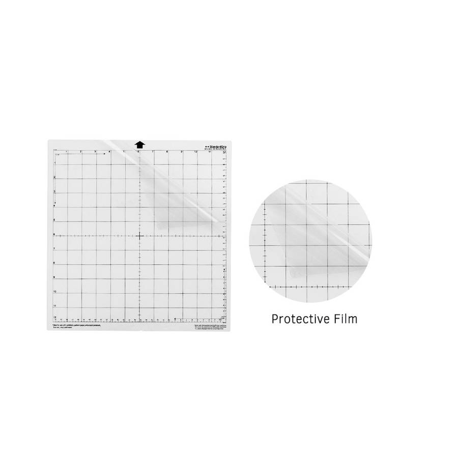 3pcs 12 Inch Replacement Cutting Mat Transparent Adhesive Grid for Silhouette Cameo