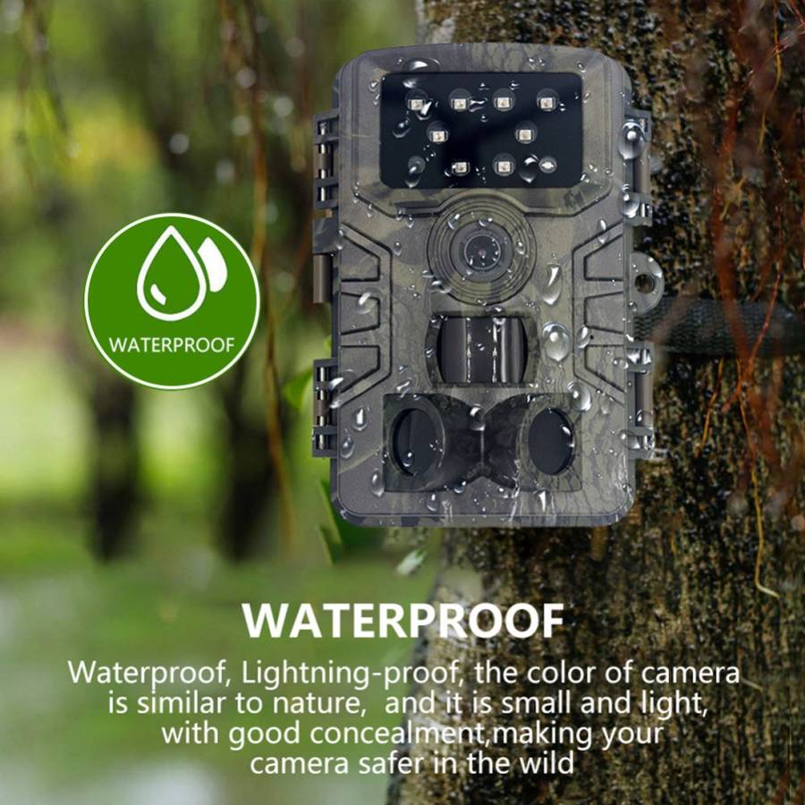 pr700 20mp 1080p 120°detecting range hunting trail camera waterproof hunting scouting camera with auto ir filter for wildlife monitoring