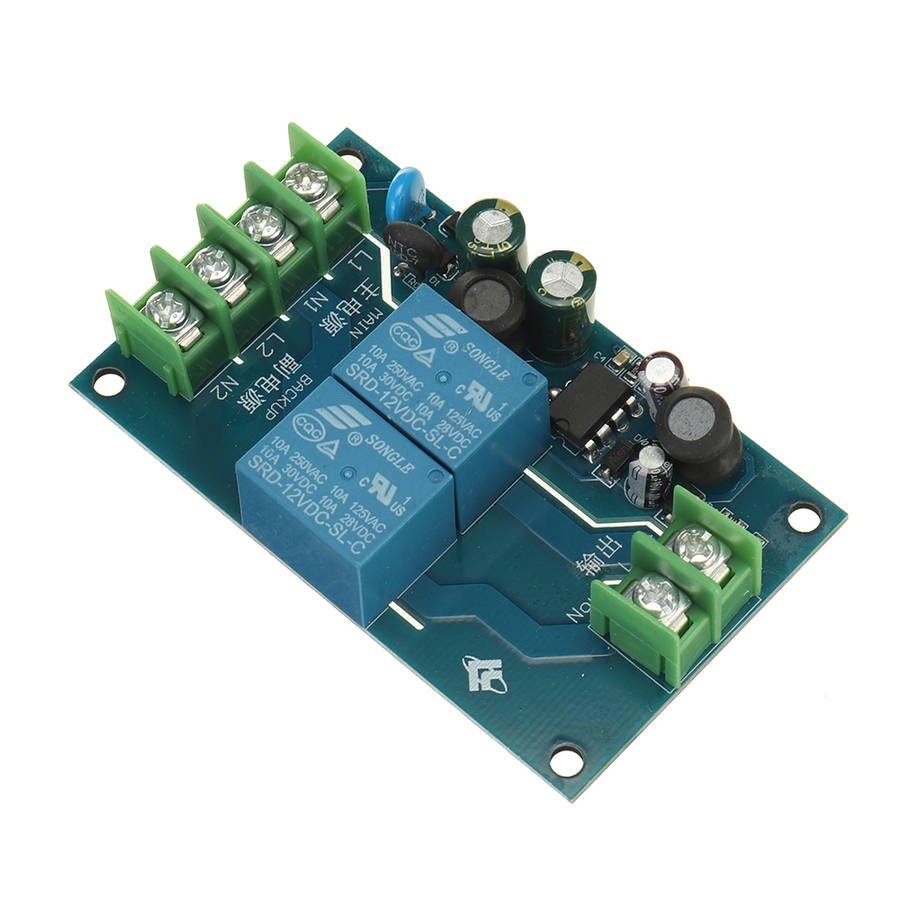 220V Two-way Power Supply Automatic Switcher 10A Dual Power Supply Two in One O