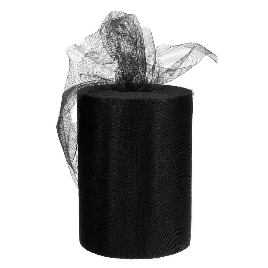 CAMTOA 100 Yard Tulle Roll Sequin Tulle Tutu Trim Craft Wedding DIY Decoration