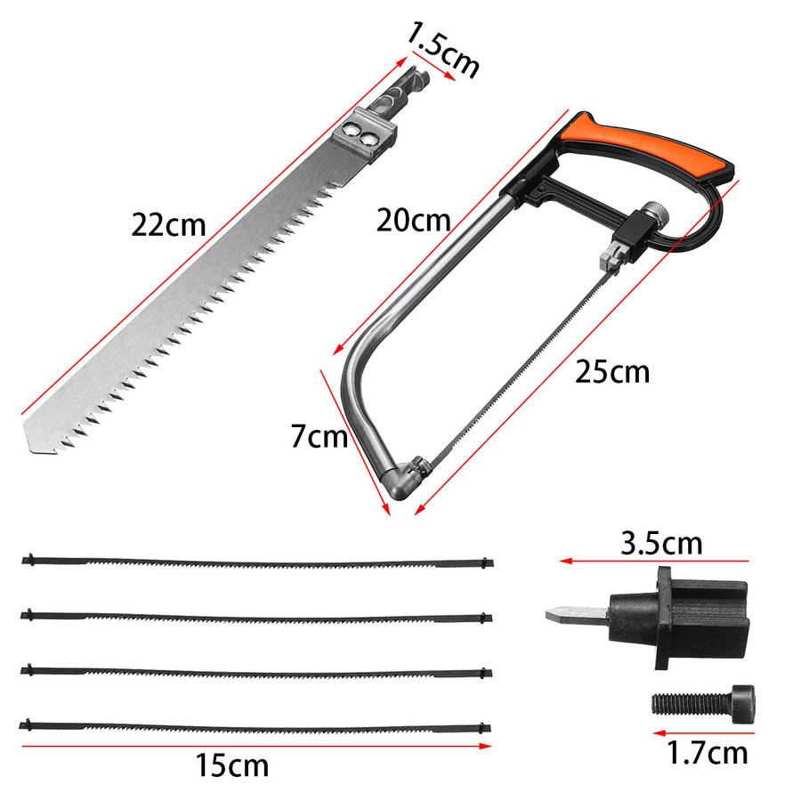 9 In 1 Magic Handsaw Set DIY Hand Bow Saws Wood Stone Metal Working Cutting Tools