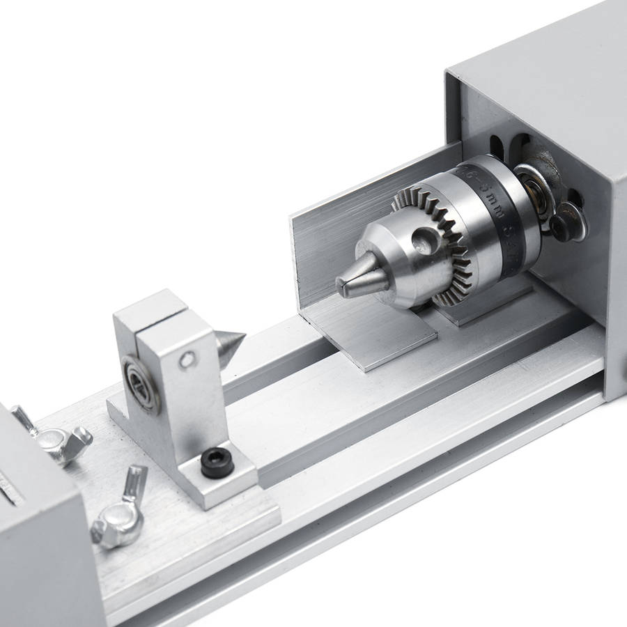 Mini Lathe Beads Machine Woodworking DIY Lathe Polishing Cutting Drill Wood Lathe Machine