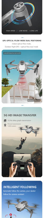 XKJ K60 PRO 1.2KM 5G FPV with 6K Dual Camera 15mins Flight Time GPS Positioning Foldable Brushless RC Drone Quadcopter RTF