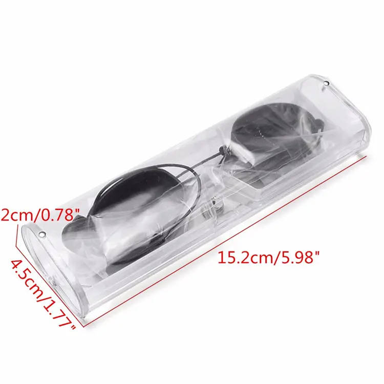 Laser Light Protective Eyepatch Safety Glasses Goggles IPL Beauty Clinic Patient Black