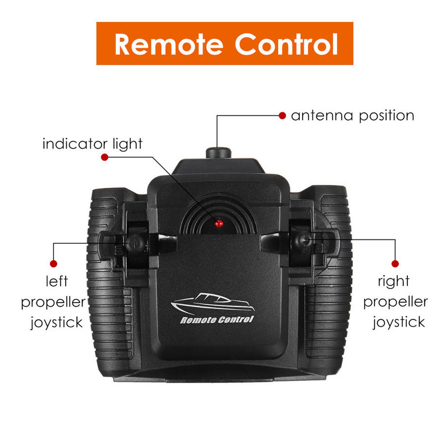 4CH Remote Control RC Racing Boat High Speed Electric Toy for Lake Pool Kid Gift