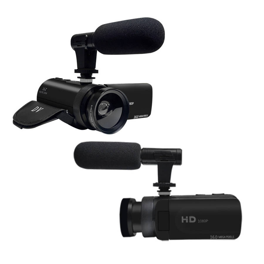 Professional CMOS 16 Megapixels 1080P 18X Digital Zoom Video Camcorder Digital Came (Type Only Lens)
