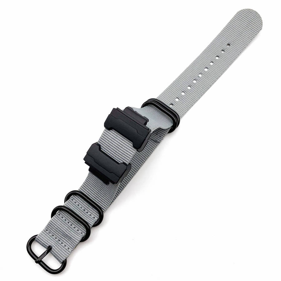 Bakeey 16mm Interface Terminals Nylon Straps Replacement Watch Band For Casio G-shock DW-5600 6900 GA-110 GW-M5610 DW-9052/GLS-8900 Series