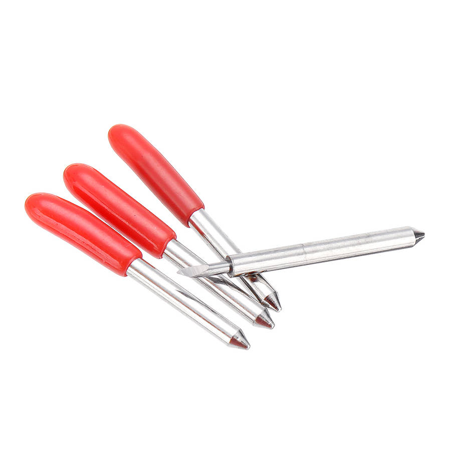 100Pcs 45 Degree Red Blade GCC Cutting Plotter Vinyl Cutter Blade For Roland Cutter