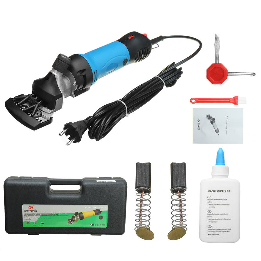 1500W 2800RPM Electric Sheep Clipper Trimmer 6 Speeds Wool Cutter Sheep Hair Cu