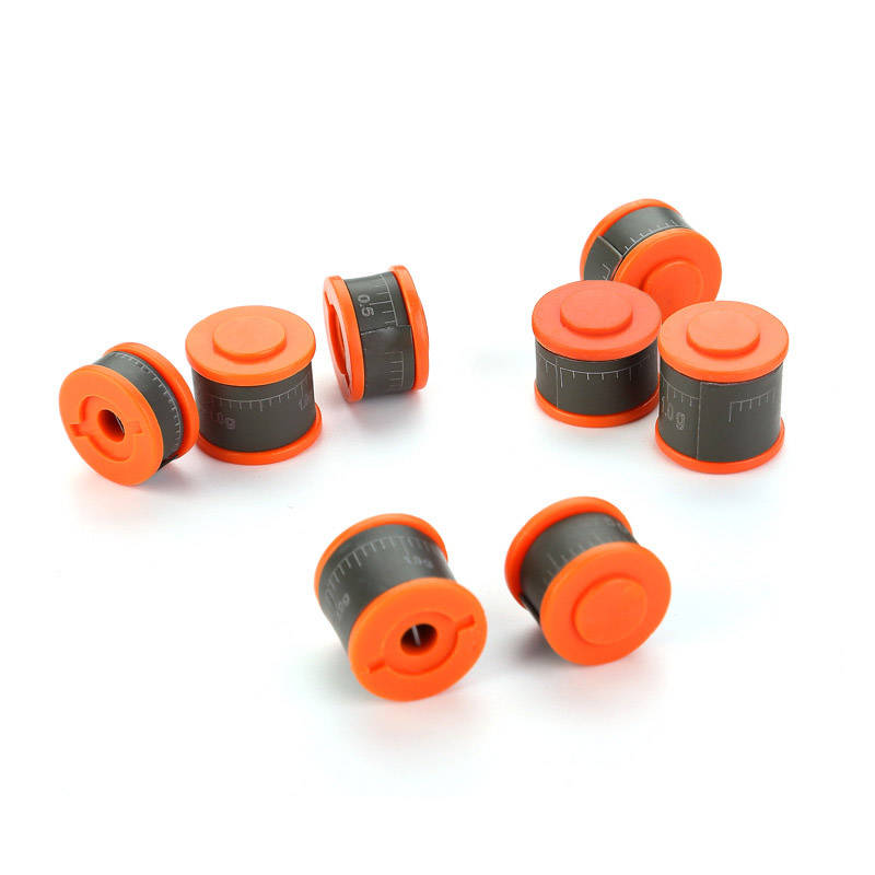 New ZANLURE 10pcs 0.5*9mm Scale Volume Lead Weight Fishing Sinkers Tackle