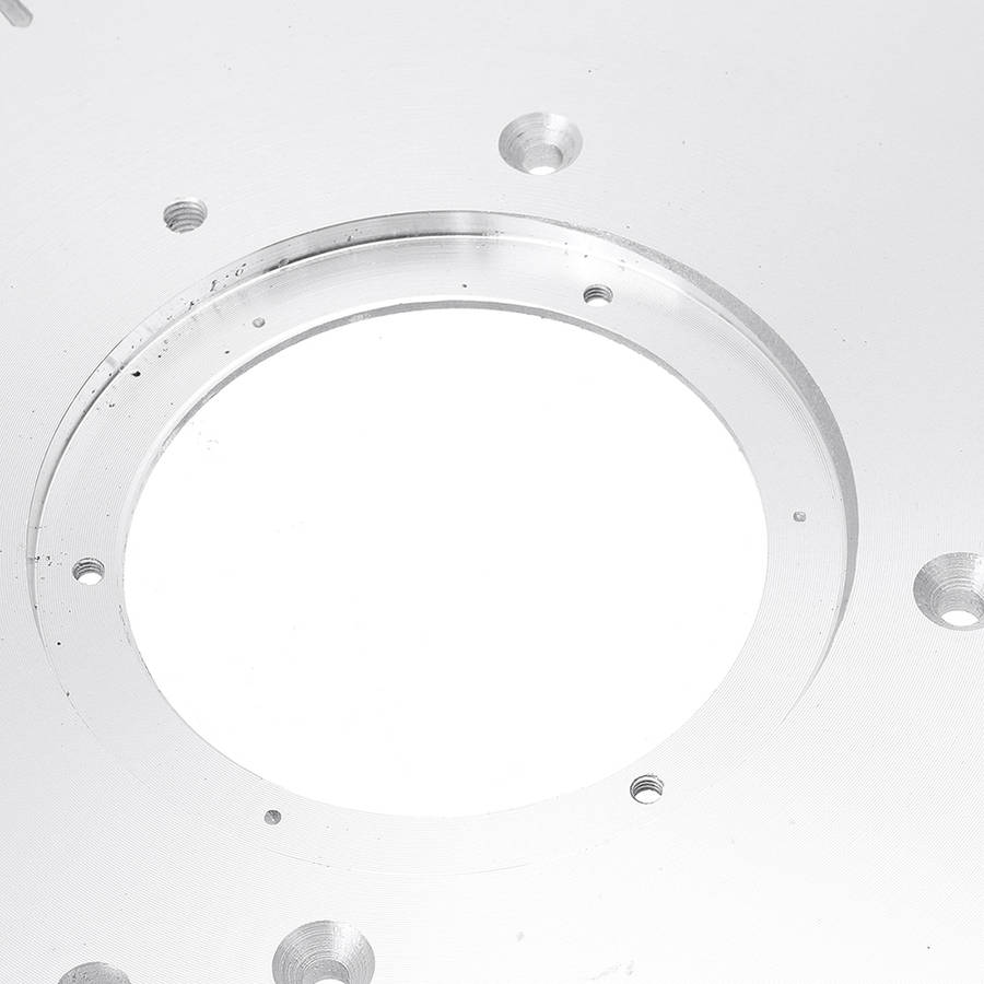 Drillpro 300x235x95mm Aluminum Router Table Insert Plate Woodworking Trimming Machine Flip Panel for Makita 3612