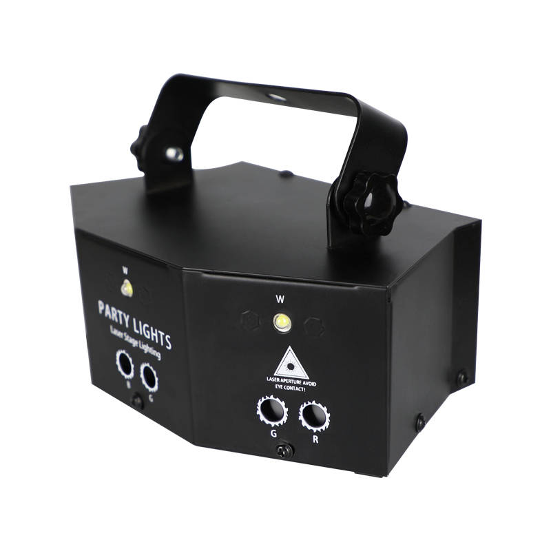 Laser LED Light Remote 9-EYE RGB DMX Projector Strobes DJ KTV Disco St
