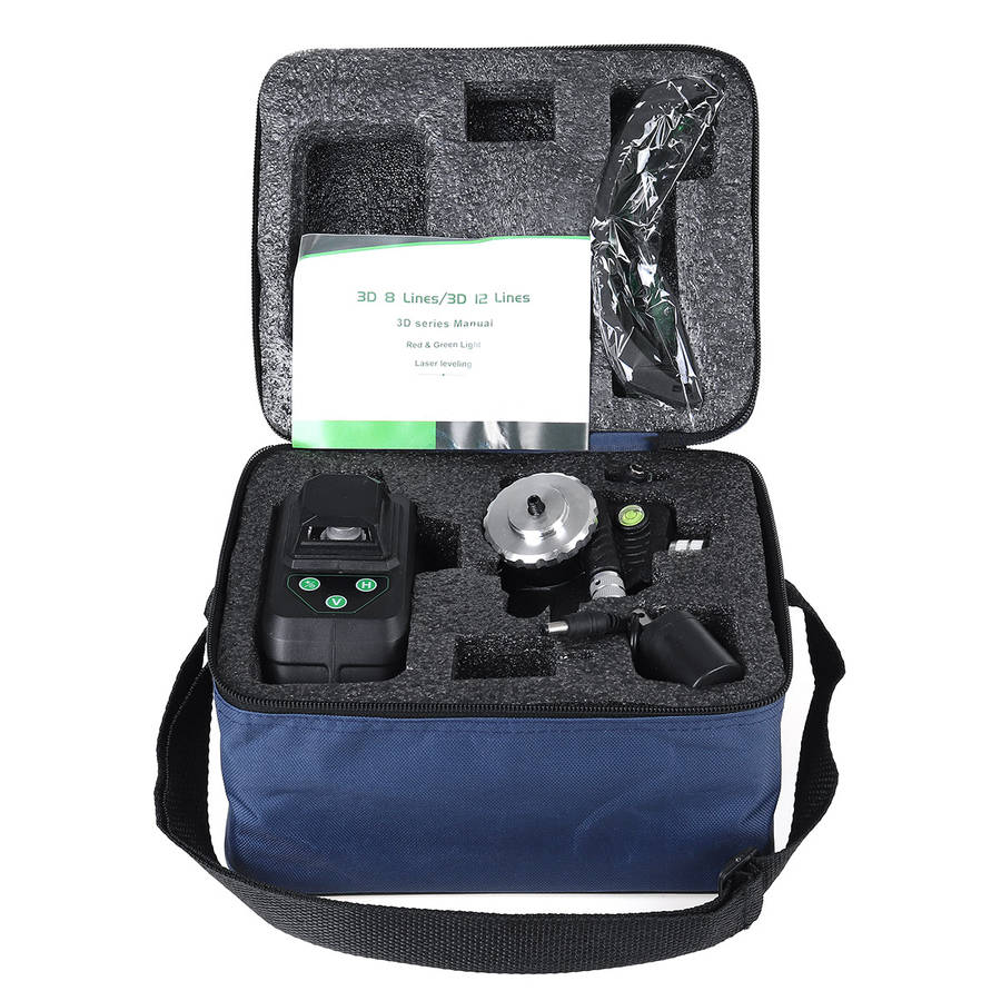 8 Line Green Light Laser Machine Laser Level Horizontal &