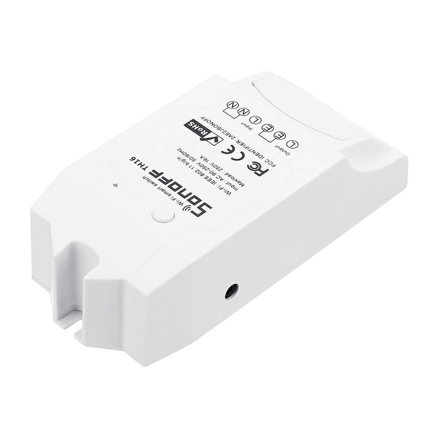 SONOFF TH10 TH16 Smart WIFI Switch Monitoring Temperature Humidity Wifi Smart Switch (Type2 Type 2)
