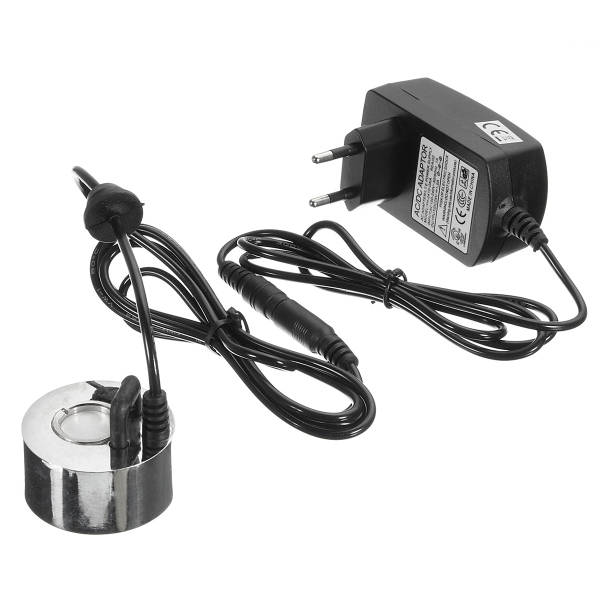 DC 24V Aluminum Mist Maker Fogger Water Fountain Fog Machine Ultrasonic Atomizer Air Humidifier