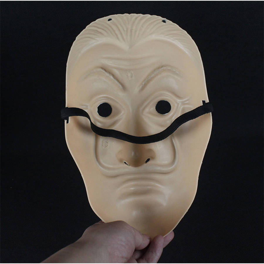 Money Heist The House of Paper La Casa De Papel Mask for Men Women Salvador Dali Mask Halloween Carnival Christmas Dali Mask