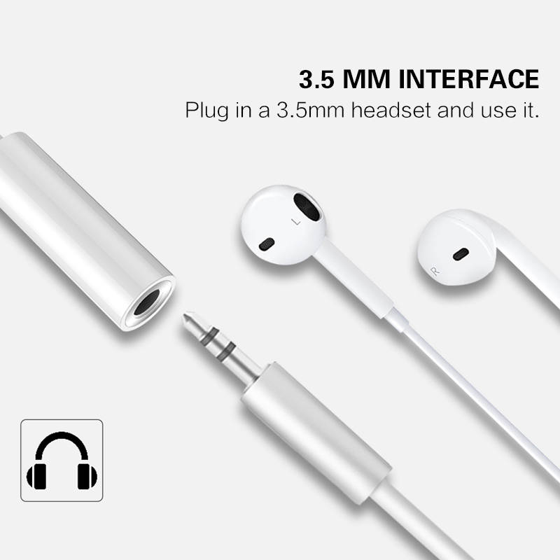 Bakeey Type-C 3.5 to 3.5mm Earphone Audio Aux Cable Adapter Samsung Galaxy S21 Note S20 ultra Huawei Mate40 P50 OnePlus 9 Pro