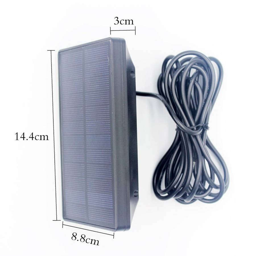 Suntek SP-02 2000mA 9V Outdoor Solar Panel Solar Power Supply Charger for Suntek 9V HC900 HC801 HC700 HC550 HC300 Trail Camera