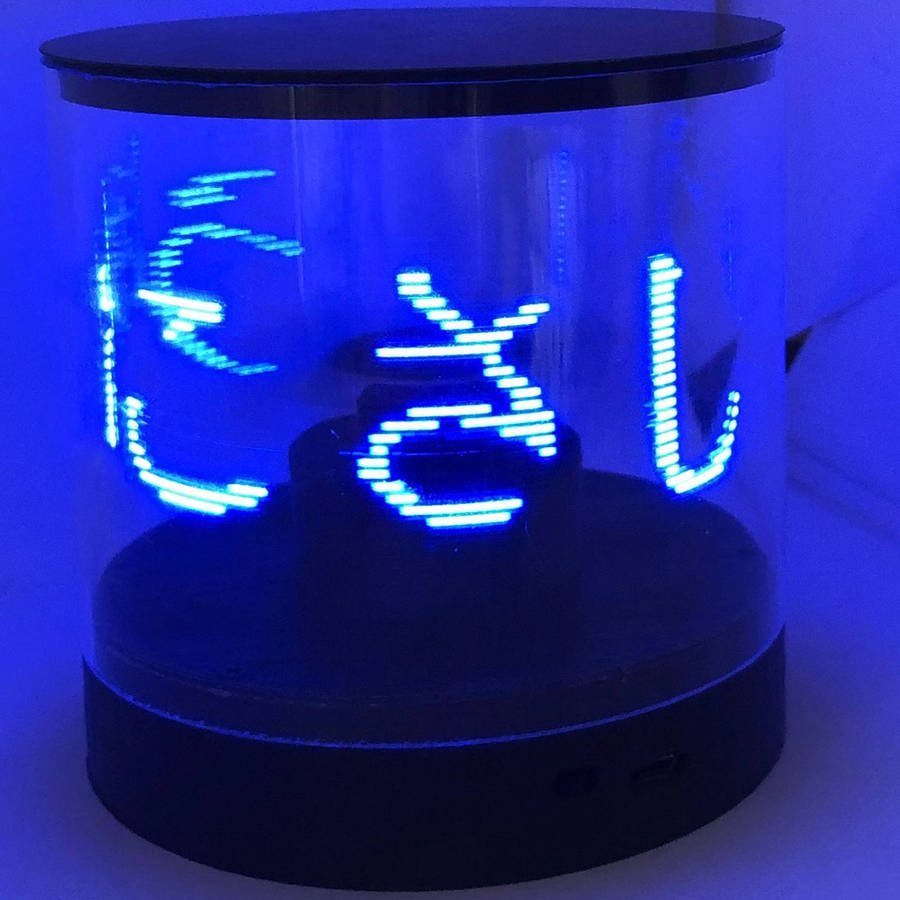 diy rotating led electronic kit electronic production rotating pov electronic competition creative led advertising machine