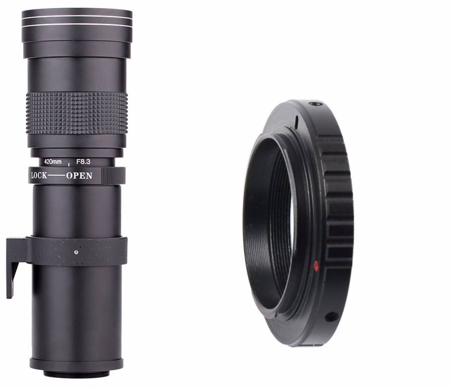 Lightdow 420-800mm f/8.3-16 Super Telephoto Lens