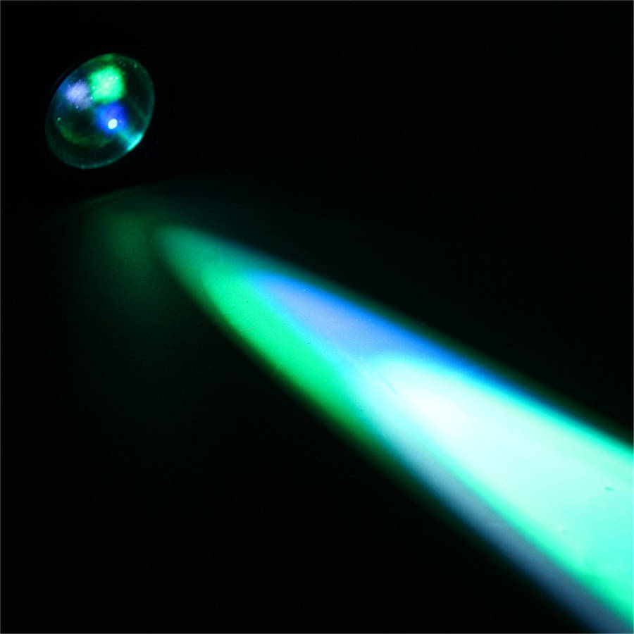 90-230V 9W DMX RGB LED Light Pinspot Beam Spotlight 6CH DJ Disco Party KTV Stage Effect Lighting