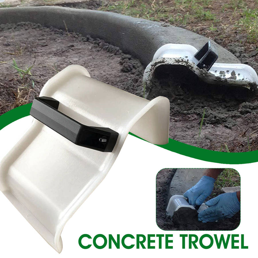 19x10x13cm Concrete Trowel Landscaping Edging Cement Shaper Homemade Landscape Edge Tool