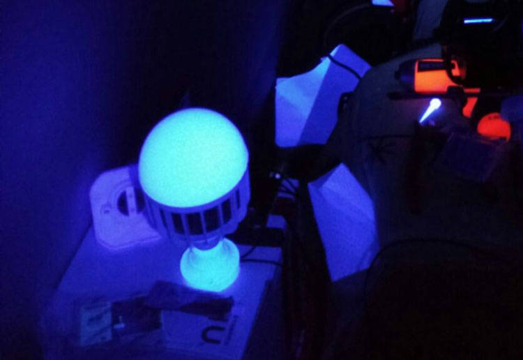 Convoy S2 7135*3 Driver 365nm Purple UV Flashlight Fluorescence Sterilization Banknote Detection Pen