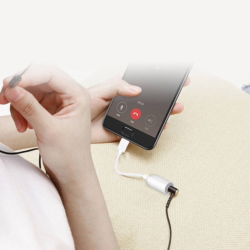 Bakeey Type-C 3.5 to 3.5mm Earphone Audio Aux Cable Adapter Samsung Galaxy S21 Note S20 ultra Huawei Mate40 P50 OnePlus 9 Pro