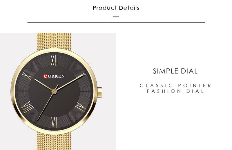 CURREN 9020 Casual Style Women Wrist Watch Stainless Steel Strap Quartz Watches CURREN 9020 Casual Style Women Wrist Watch Stainless Steel Strap Quartz Watches