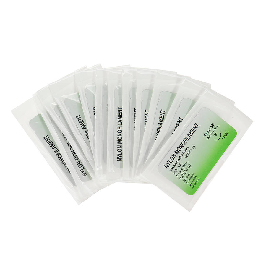 25 In 1 Skin Suture Surgical Training Kit Silicone Pad Needle Scissors Tools Kit