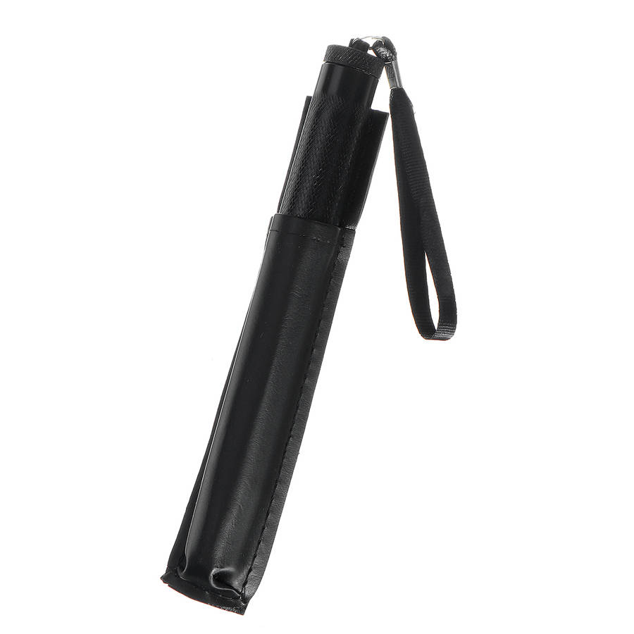 Telescopic Steel Stick Rod Safe Walking Security Emergency Portable 3 Sections Rod (Color Silver)