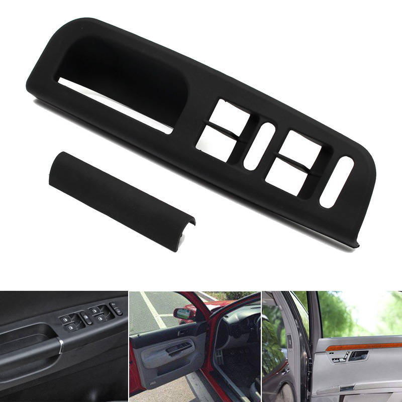 Window Switch Panel Bezel with Door Handle Trim for VW Passat B5 Jetta Bora