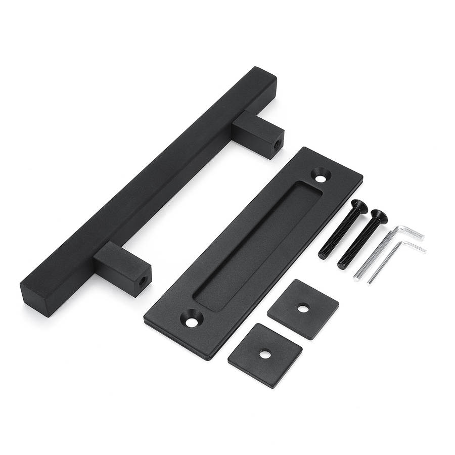 Barn Door Handle Sliding Flush Pull Wood Door Gate Hardware Stainless