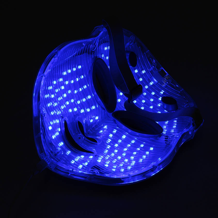 New 110-220V 7 Color Light Treatment LED Photon Gold Therapy Mask Wrinkle Remova