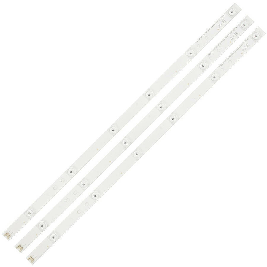 3PCS 590MM LED Rigid Strip Bar Light For LG32LB INNOTEK DRT 3.0 32_A/B Type 6916L-1974A 6916L-197...