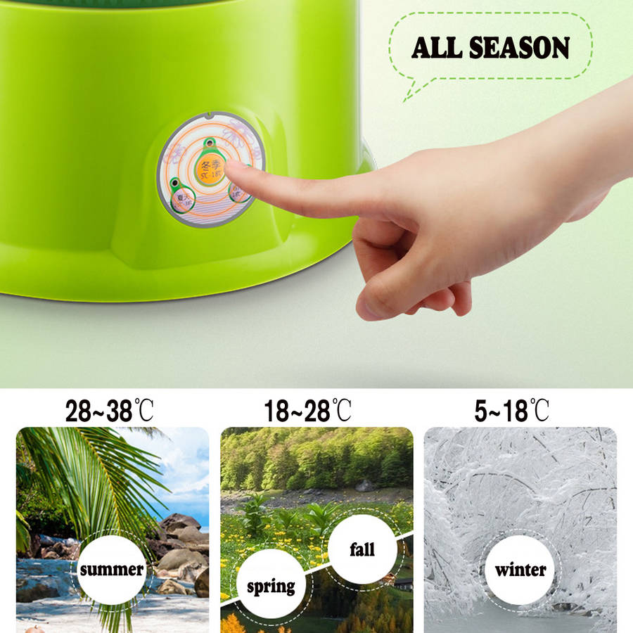 220V 3-Layer 3 Modes 220V Automatic Homemade Bean Sprouts Seed Cereal Machine