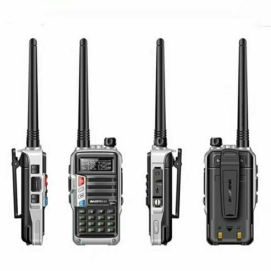 New BaoFeng UV-S9 Walkie Talkie Two Way Radio VHF UHF 128 Channels CB Funk-Trans