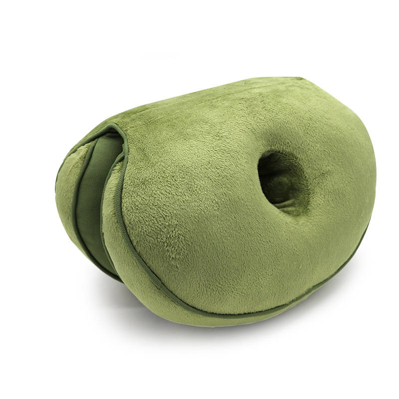 V-shaped Dual Memory Foam Cushion Hip aLift Up Seat Cushion Beauty Butt Pad Mat