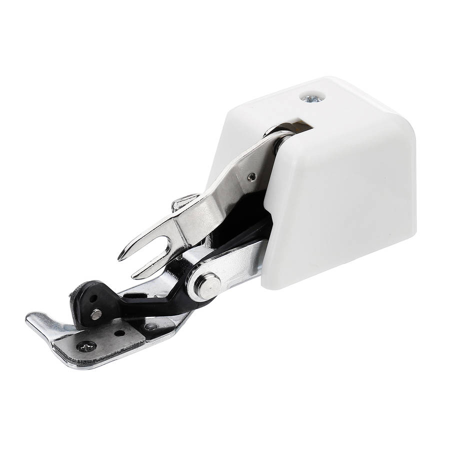 1 Side Cutter Zig Zag Sewing Machine Attachment Presser Foot Low Shank Cut & Hem Sharp...