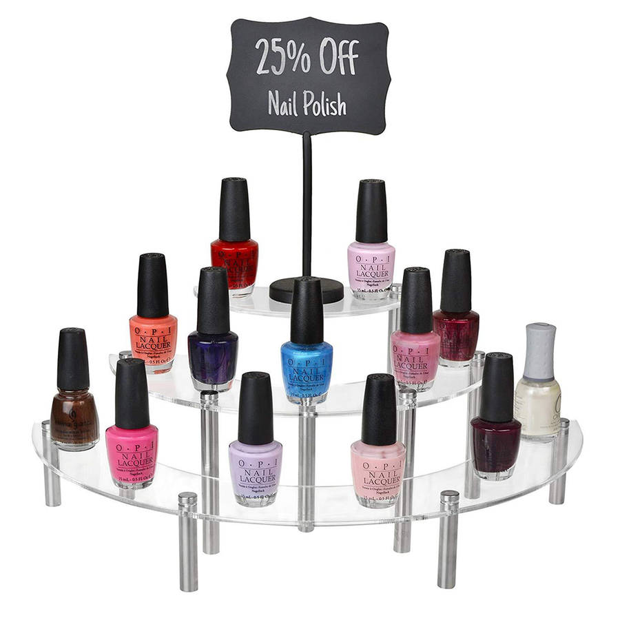 3 Tiers Cupcakes Stand Acrylic Display Desserts Stand For Home Birthda