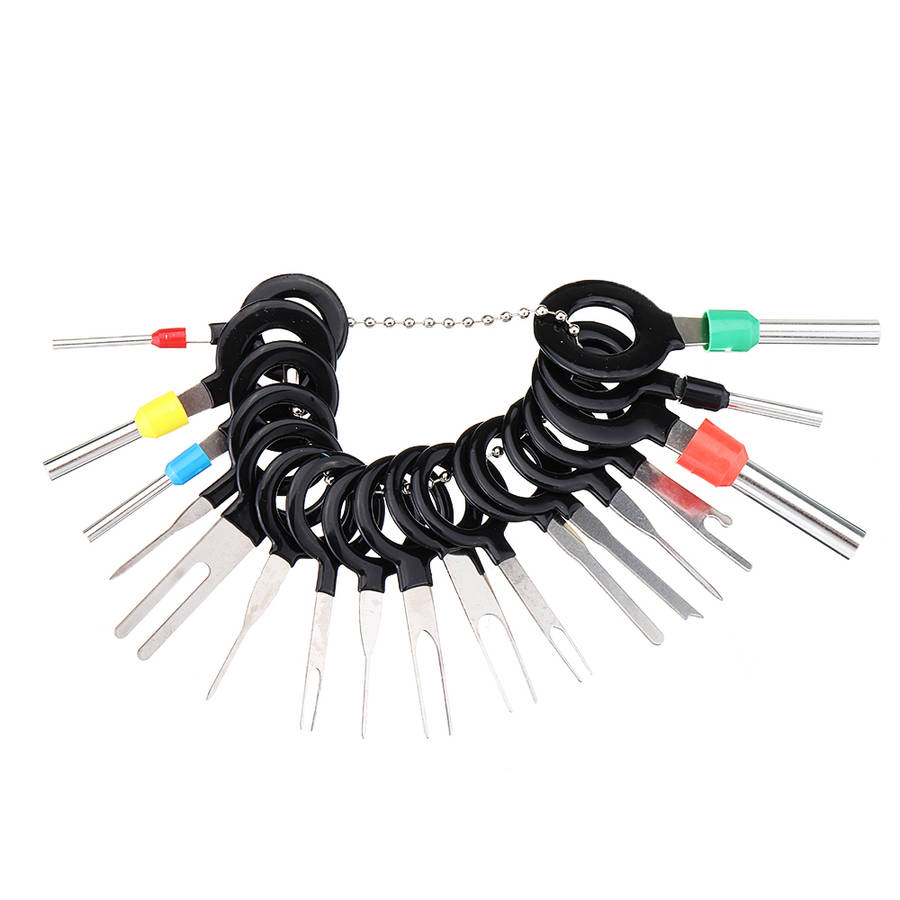 38Pcs/Set Car Terminal Removal Tool Electrical Wiring Crimp Connector Pin Extractor Kit Automobiles